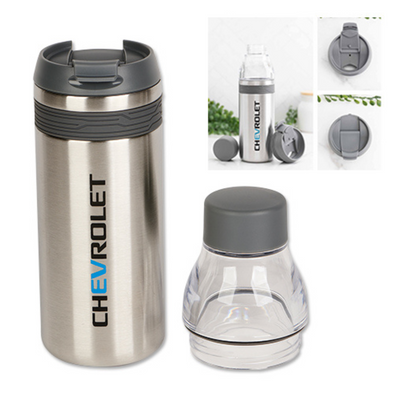 Chevrolet EV Insulated 2-in-1 Tumbler and Water Bottle