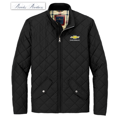 Chevrolet Gold Bowtie Brooks Brothers Quilted Jacket