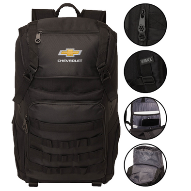 Chevrolet Gold Bowtie Workout Backpack