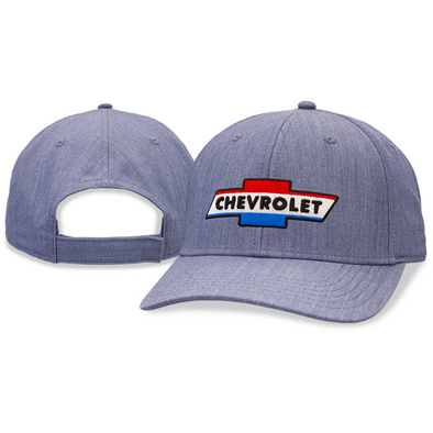 Chevrolet Heritage Bowtie Heather Costal Blue Hat / Cap
