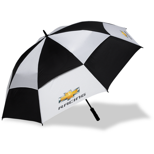 Chevrolet Racing Gold Bowtie Vented Umbrella