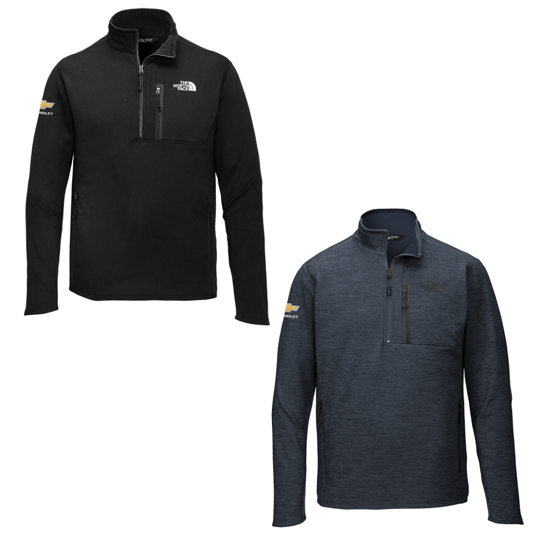 chevy-bowtie-the-north-face-skyline-1-2-zip-fleece