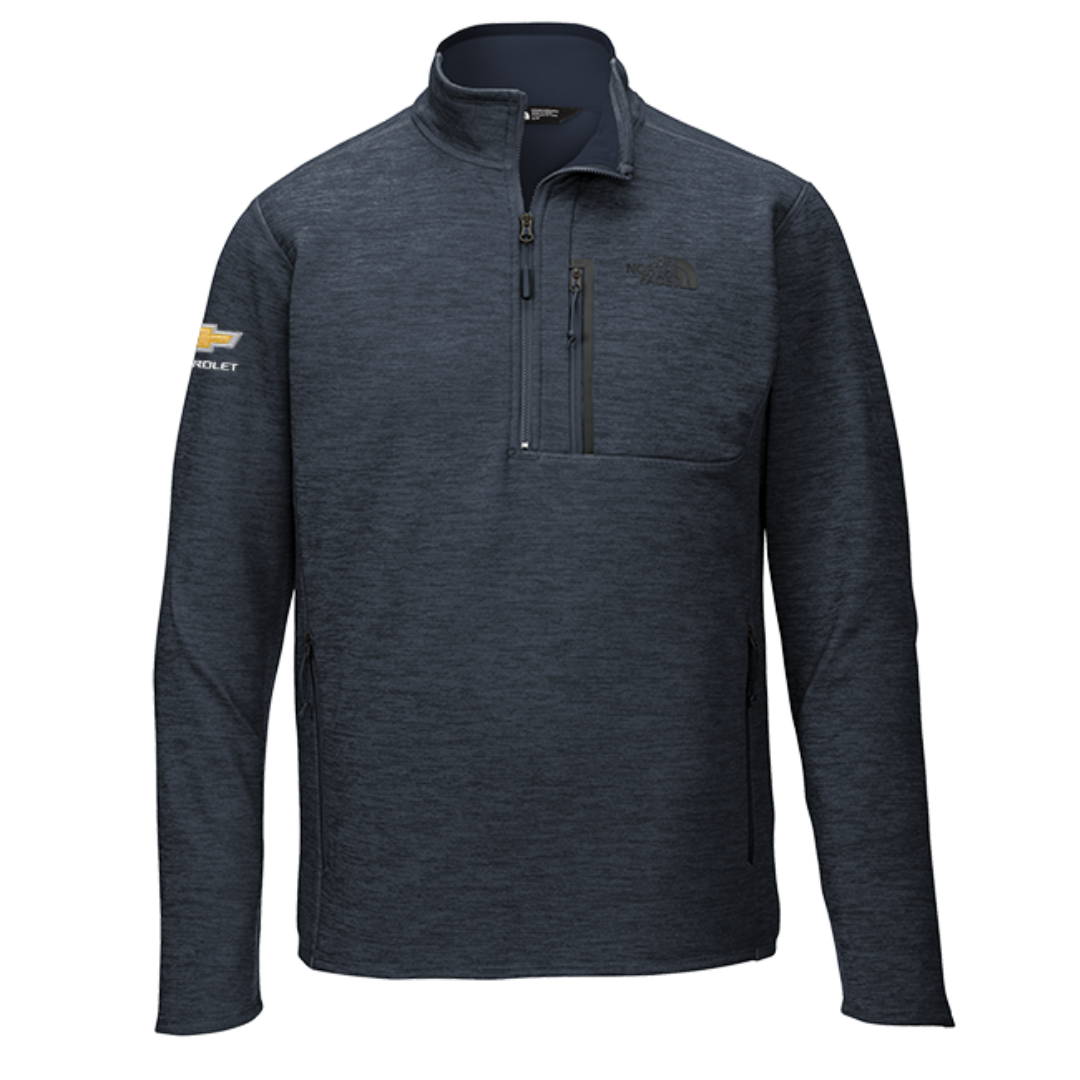 chevy-bowtie-the-north-face-skyline-1-2-zip-fleece