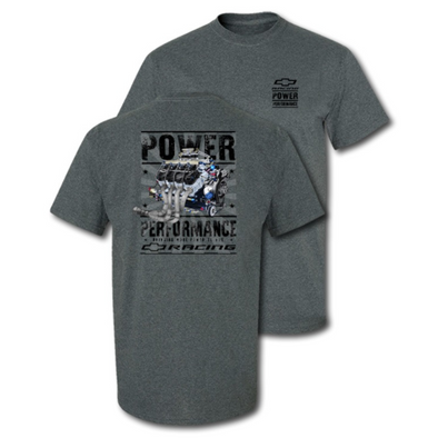 chevy-engine-power-performance-grey-t-shirt