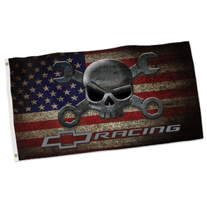 Chevy Racing Mr. Crosswrench Flag