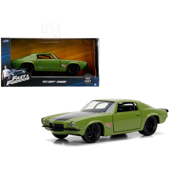 ミニカー GREENLIGHT Fast & Furious Camaro&Lancer Dom's 1973 Camaro 