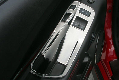 2012-2013 Camaro Door Handle Pull / Switch Deluxe Trim Plate | 2Pc | Coupe only