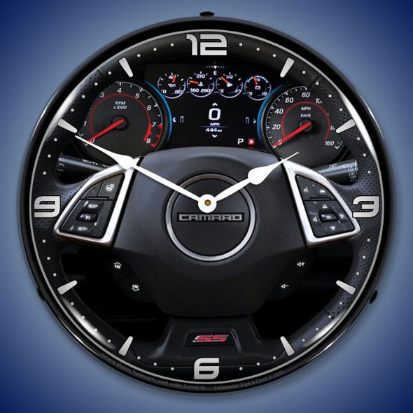 Lighted 2017 6th Generation Camaro Dash Clock