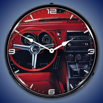 Lighted 1967 1st Generation Camaro Dash Clock
