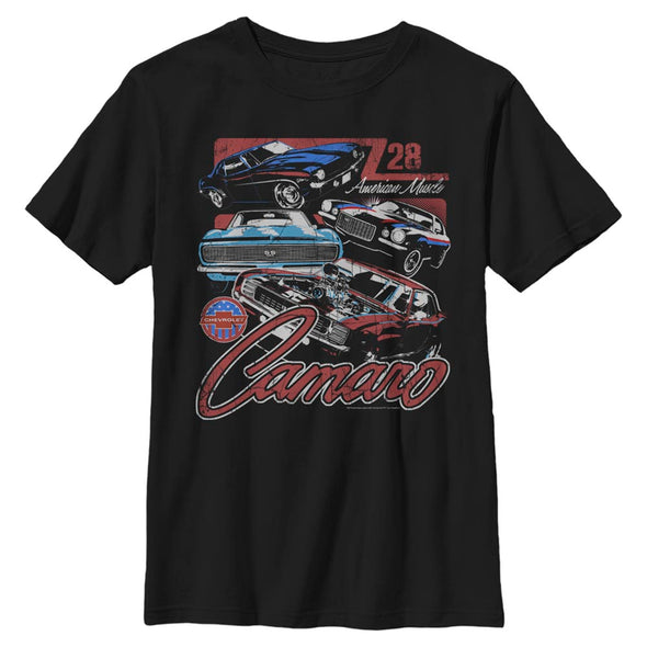 Vintage Camaro Z28 Boy's T-Shirt
