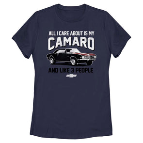All I Care About Is My Camaro Ladies' T-Shirt