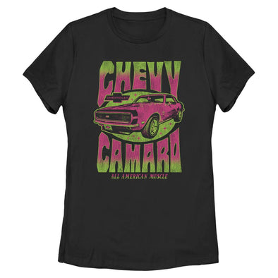 Chevy Camaro All American Muscle Women's T-Shirt