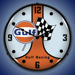 Gulf Racing GT40 Lighted Clock