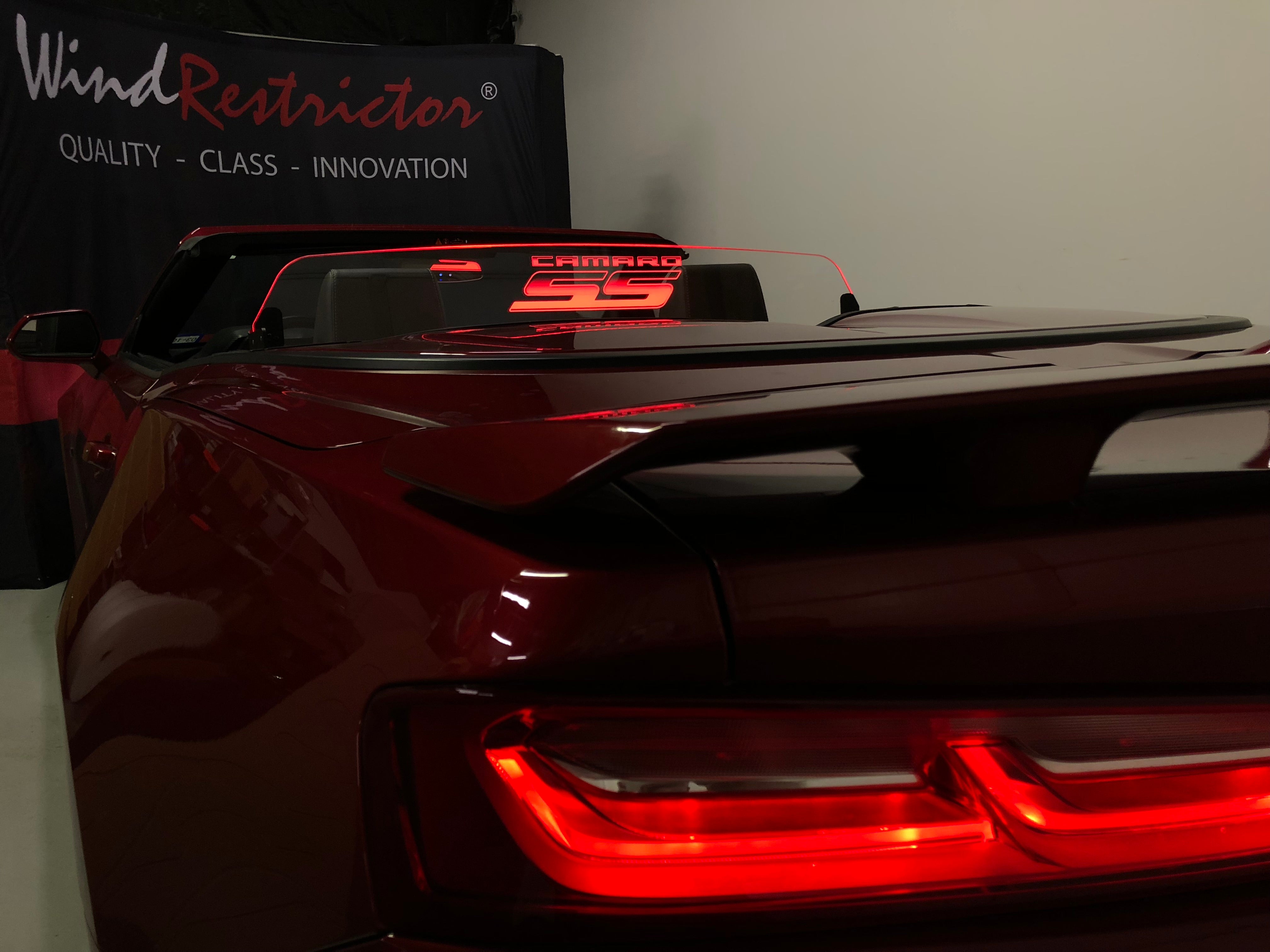 2016-2022 6th Generation Camaro Convertible WindRestrictor