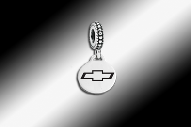 Chevy Bowtie Emblem - Pandora-Style Dangle Bead