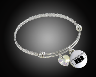 camaro-logo-crystal-twisted-wire-charm-bracelet