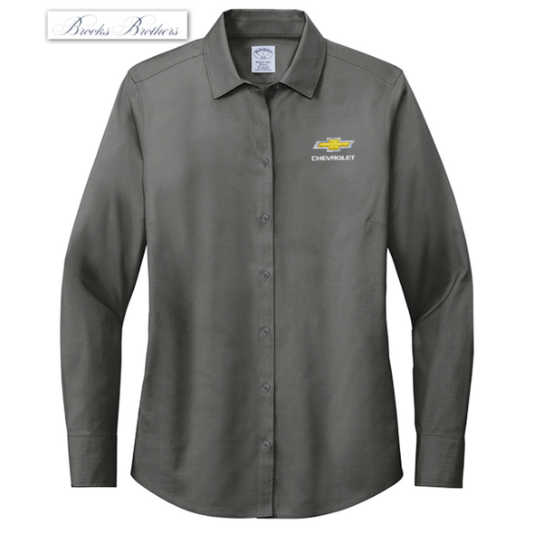 Ladies Chevrolet Bowtie Brooks Brothers Wrinkle-Free Dress Shirt