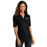 ladies-chevrolet-gold-bowtie-city-stretch-polo