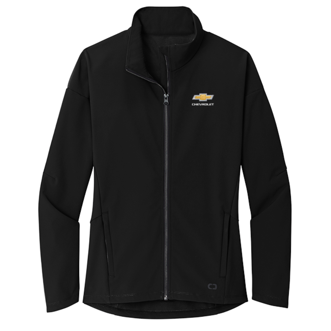 ladies-chevrolet-gold-bowtie-commuter-soft-shell-jacket