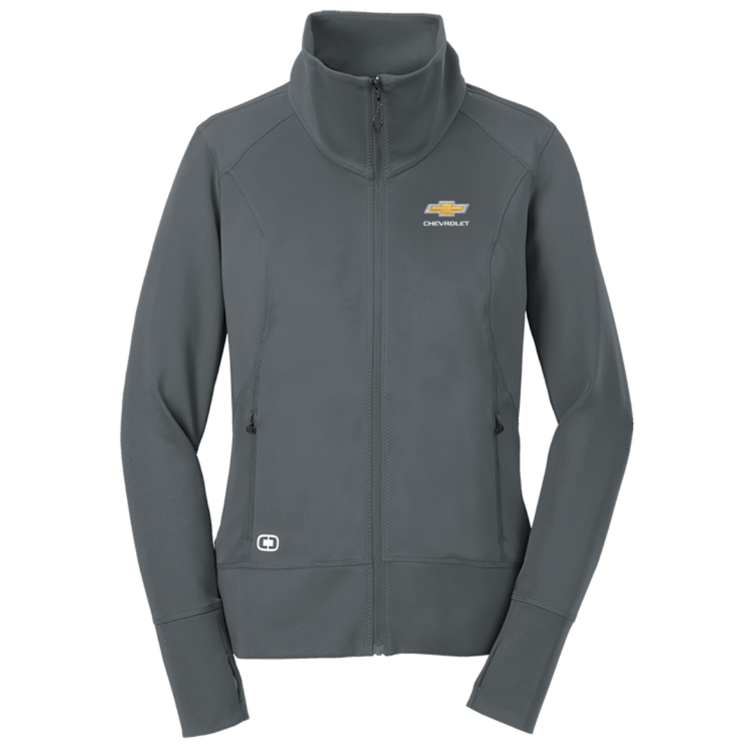 ladies-chevrolet-gold-bowtie-ogio®-endurance-fulcrum-full-zip-jacket