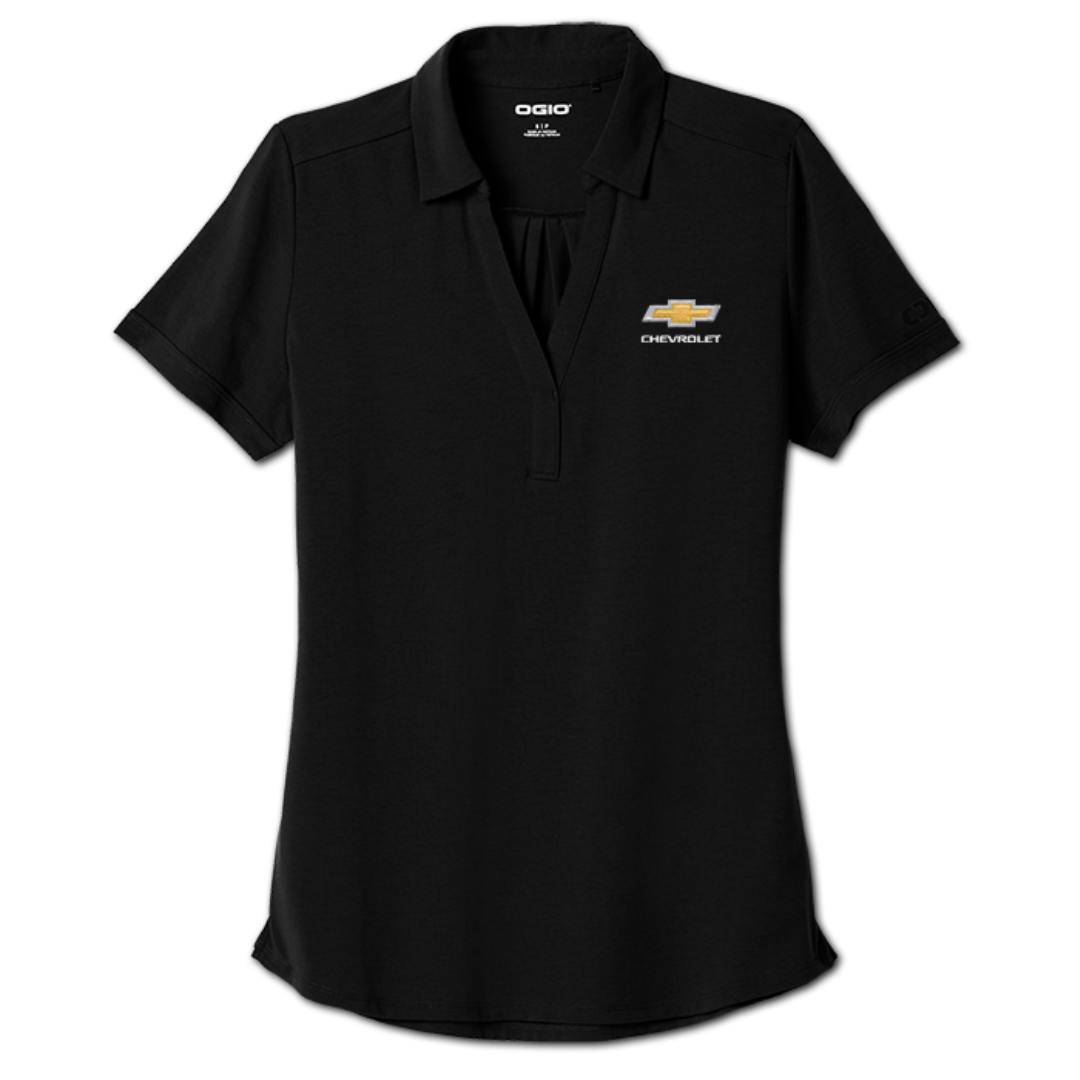 ladies-chevrolet-gold-bowtie-ogio®-limit-polo