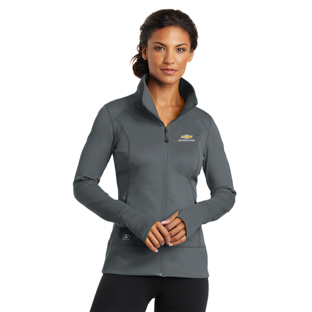 ladies-chevy-racing-bowtie-ogio®-endurance-fulcrum-full-zip-jacket