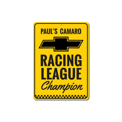 personalized-camaro-chevy-racing-league-champion-sign