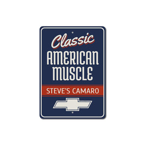 personalized-classic-american-muscle-camaro-sign