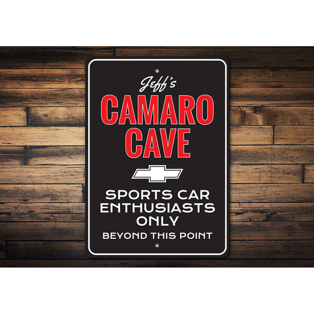 camaro-man-cave-aluminum-sign