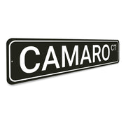 camaro-ct-road-sign-aluminum-sign