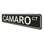 camaro-ct-road-sign-aluminum-sign