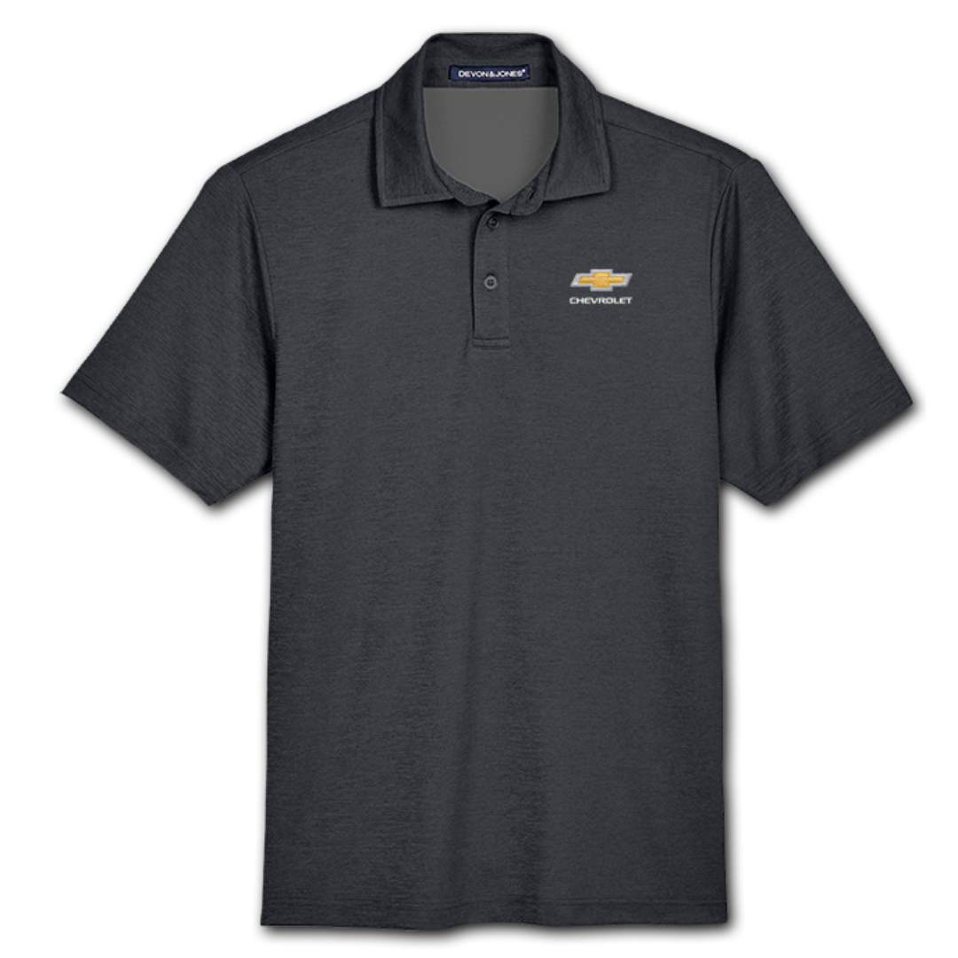 chevrolet-gold-bowtie-black-heather-crownlux-polo