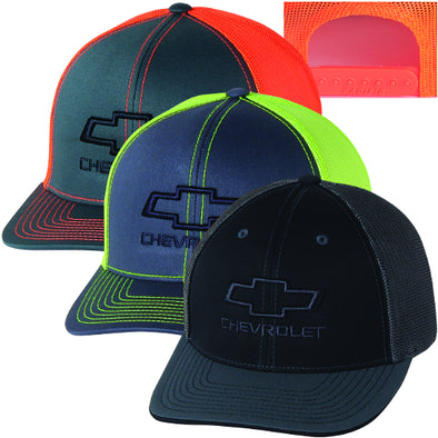 chevrolet-bowtie-neon-snapback-hat-cap