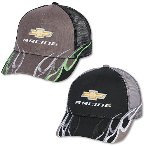 chevy-racing-wave-mesh-back-cap