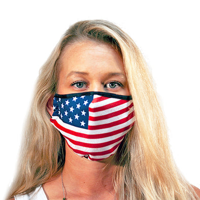 American Flag 3-Ply Reusable Mask