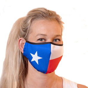 Texas Flag 3-Ply Reusable Mask