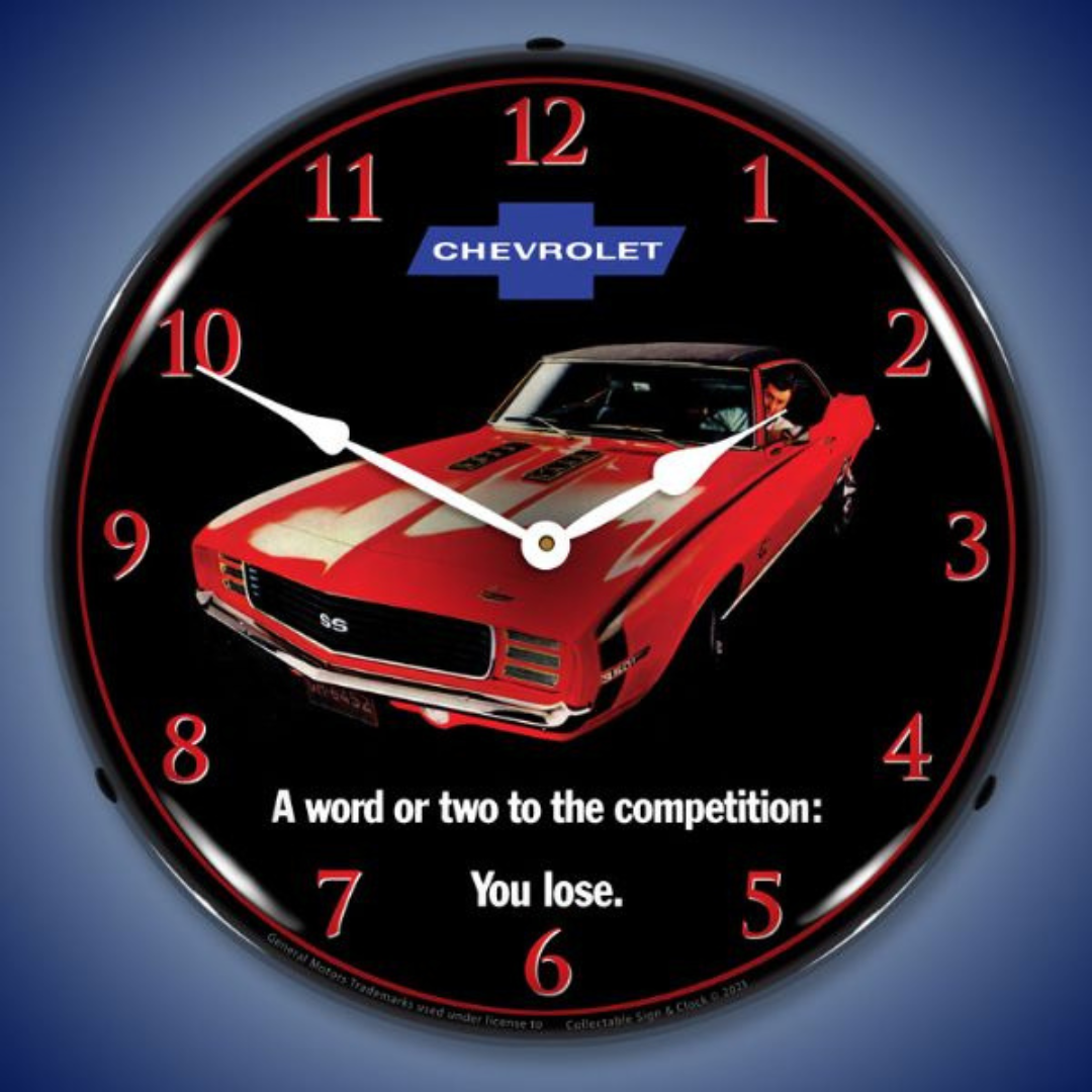 vintage-1969-camaro-rs-ss-lighted-wall-clock