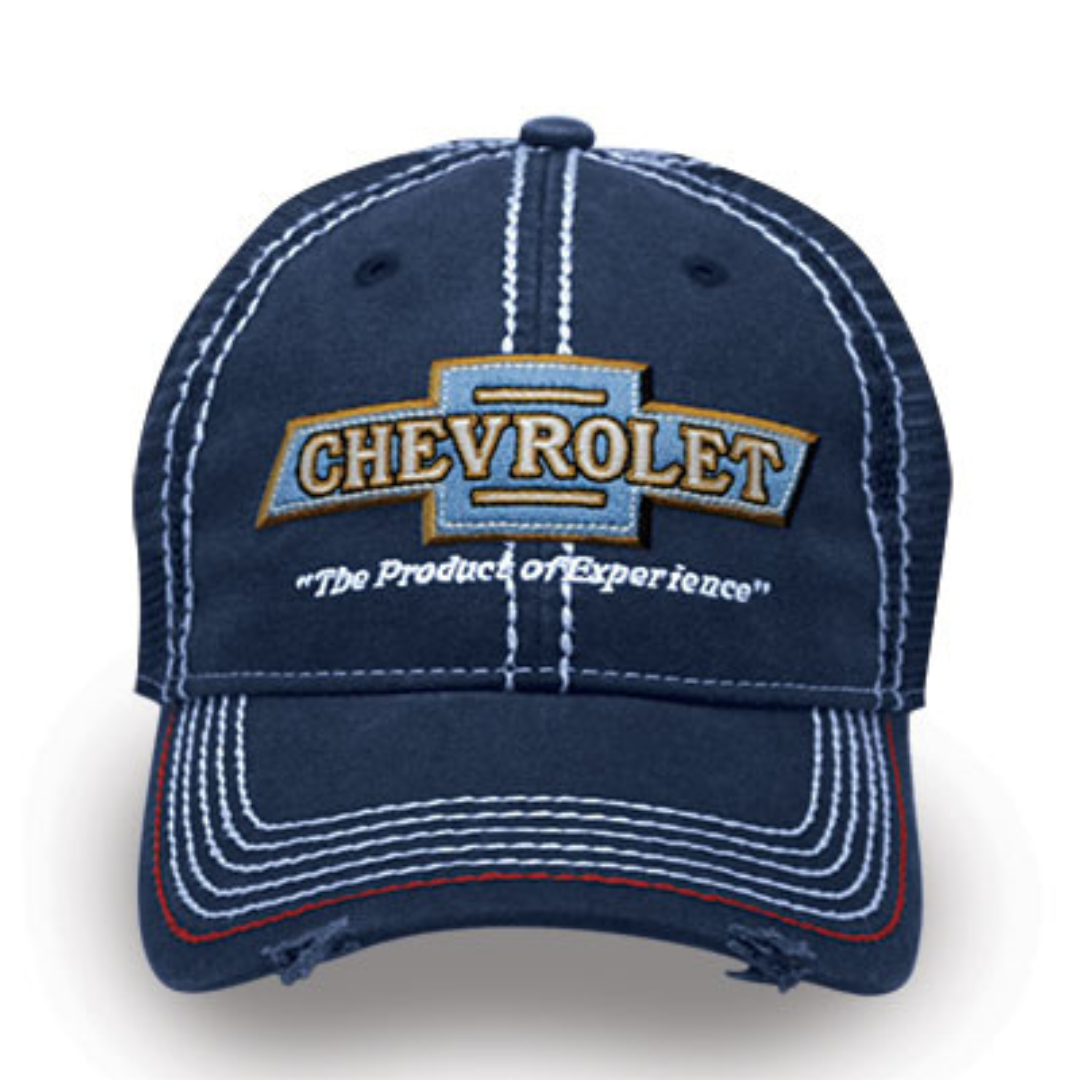 vintage-chevrolet-bowtie-frayed-hat-cap