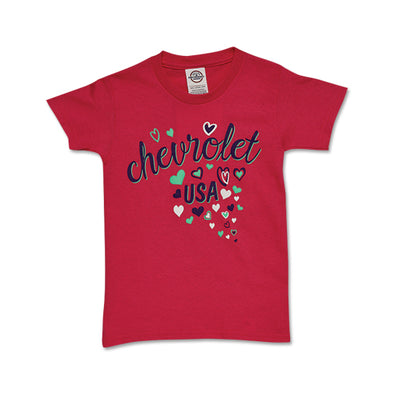 Youth Girls Chevrolet USA T-Shirt