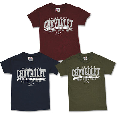 Youth Chevrolet Established 1911 T-Shirt