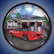 lighted-1979-z28-camaro-exxon-clock