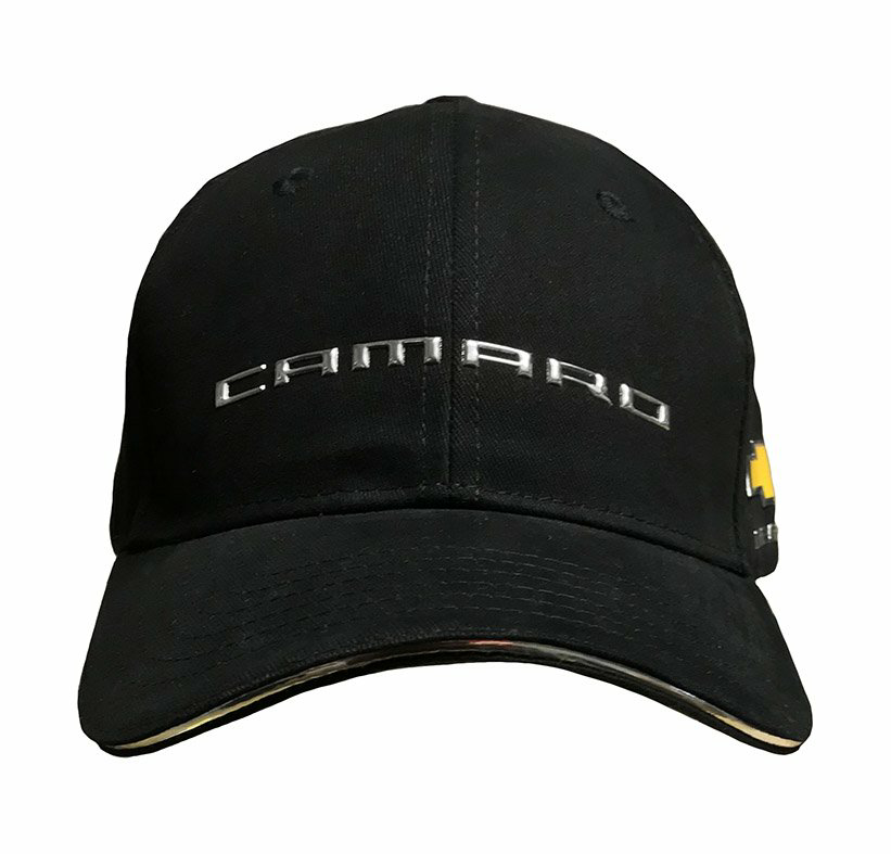 New Camaro Script Liquid Metal Cap