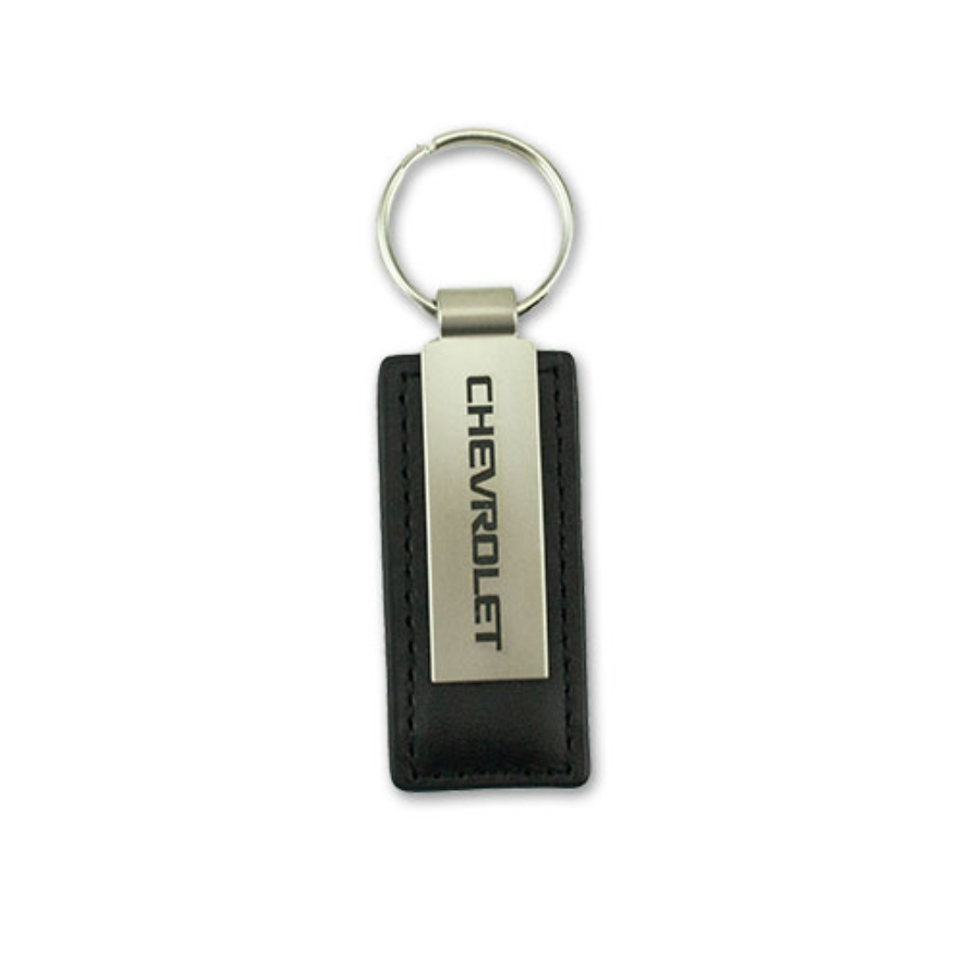 chevrolet-ev-metal-and-leather-keychain-DC489 -Camaro-store-online