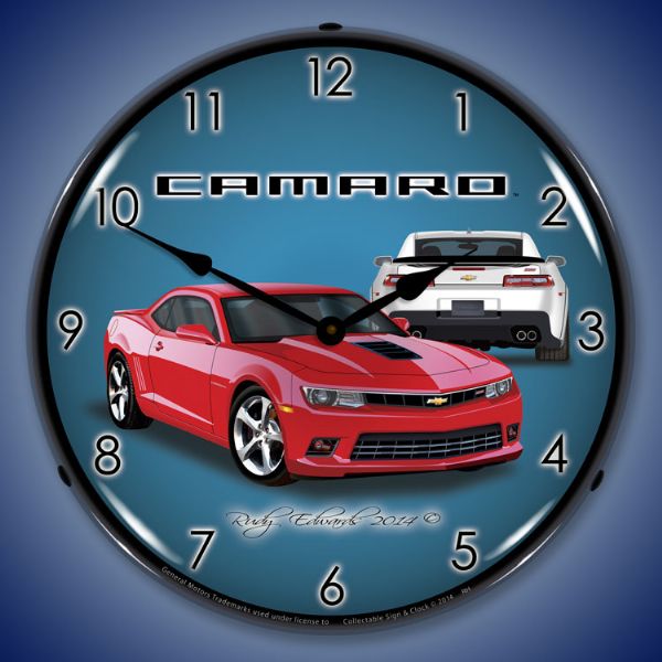 lighted-2014-ss-camaro-red-hot-clock