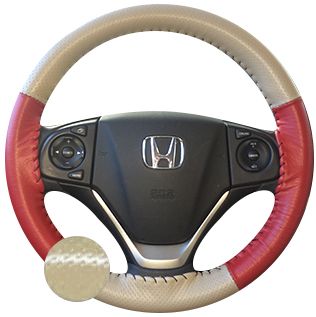 Wheelskins - EuroPerf Perforated Camaro Leather Steering Wheel Cover