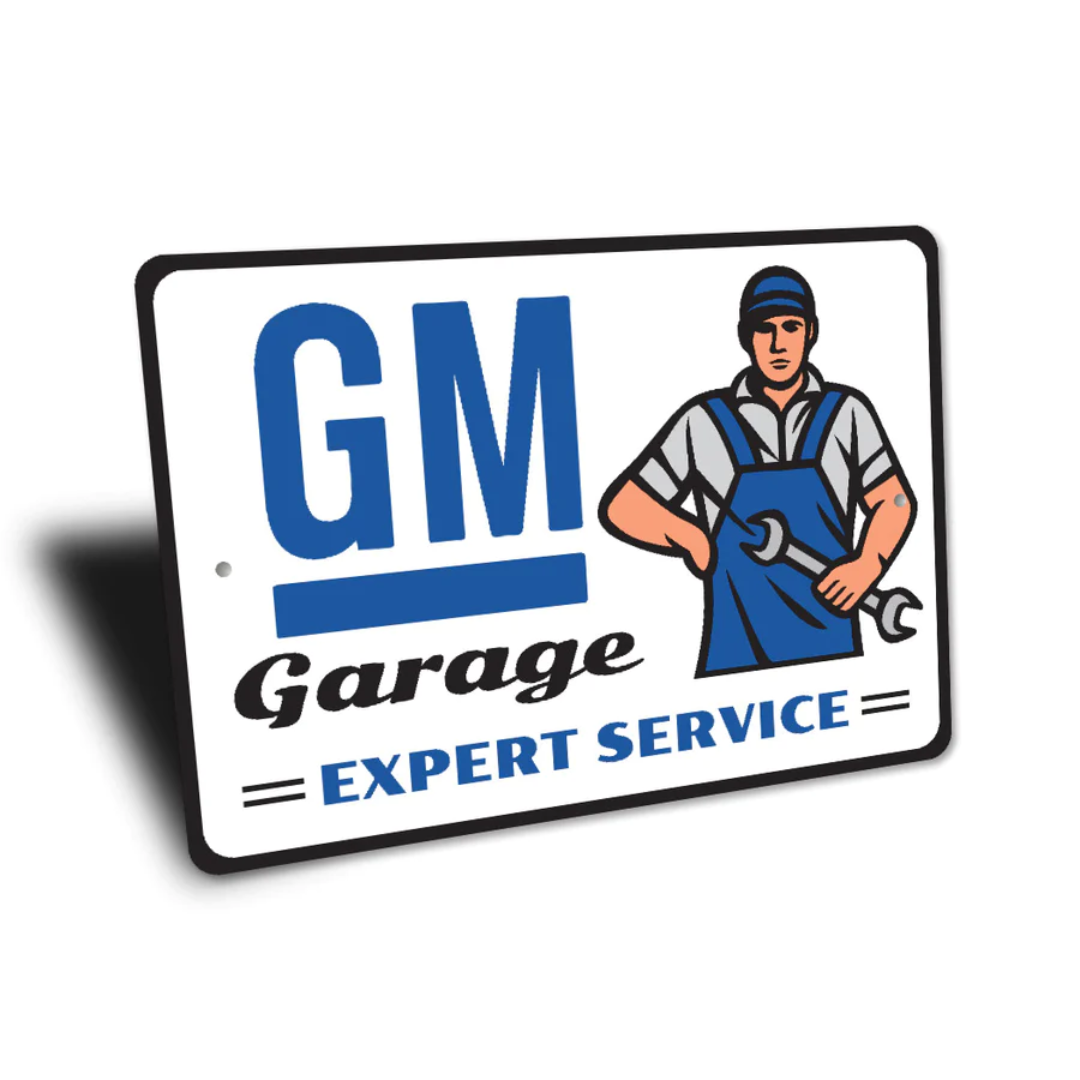 GM Garage Expert Service Sign | Camaro Store Online