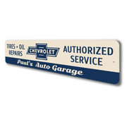 personalized-chevy-garage-tires-oil-repairs-sign-aluminum-sign