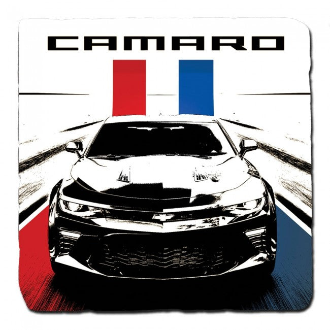 camaro-red-white-blue-stone-coaster